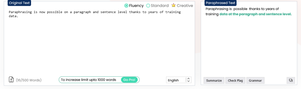 paraphrasing tool