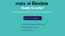 Copy ai Review: Free Trial Forever